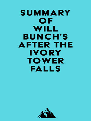 cover image of Summary of Will Bunch's After the Ivory Tower Falls